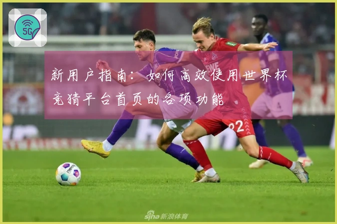 新用户指南：如何高效使用世界杯竞猜平台首页的各项功能