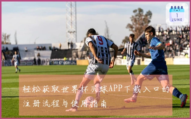 轻松获取世界杯买球APP下载入口的注册流程与使用指南