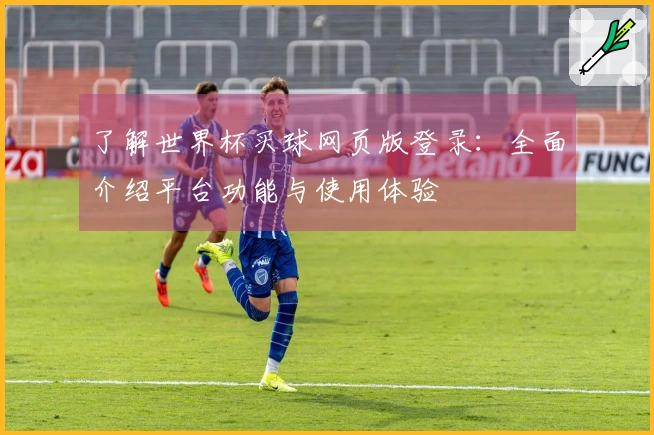 了解世界杯买球网页版登录：全面介绍平台功能与使用体验